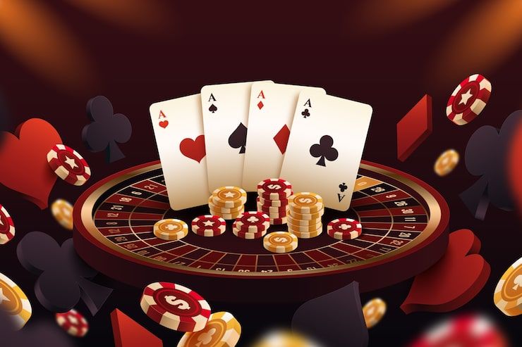 Player selecting casino titles